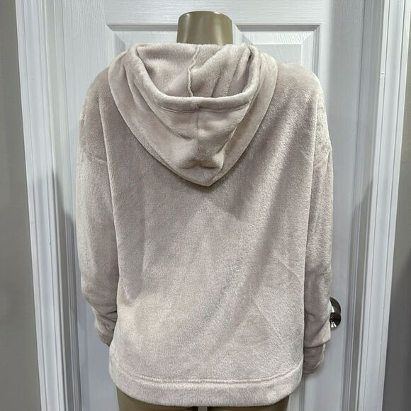 UGG TASHA DOUBLE FLEECE ZIP HOODIE. MOONBEAN. - Picture 3 of 7